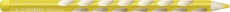 STABILO® Ergonomischer Buntstift für Linkshänder - EASYcolors - Einzelstift - gelb Farbstift gelb