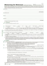 RNK Verlag Mietvertrag für Wohnraum - Hamburger Fassung, 6 Seiten, gefalzt auf DIN A4 Mietvertrag