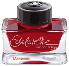 Pelikan® Edelstein® Ink - 50 ml Glasflacon, mandarin (orange) Tinte mandarin (orange) 50 ml