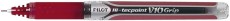 Pilot Tintenroller Hi-Tecpoint Grip V10 BXGPN-V10, 0,7 mm, rot Tintenroller rot 0,7 mm