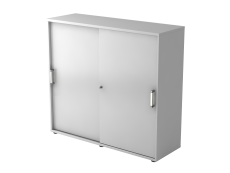 Schiebetürschrank 3OH 120cm CE Grau/Grau