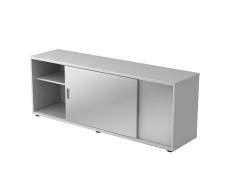 Sideboard 1,5OH beids.nutzbar Graphit/Grau