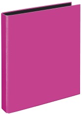 VELOCOLOR Ringbuch VELOCOLOR®, 2-D-Ring-Mechanik, 25 mm, A4, 258 x 318 mm, pink Ringbuch pink A4