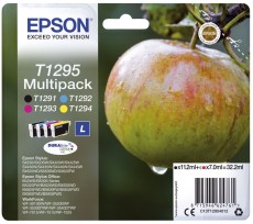 Epson Original Epson Tintenpatrone MultiPack Bk,C,M,Y (C13T12954012,T1295,T12954012) Original