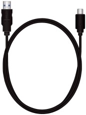 MediaRange Ladekabel USB 3.0 Typ C - 1,2 m, schwarz Ladekabel USB 3.0 Typ A auf USB Typ-C Stecker