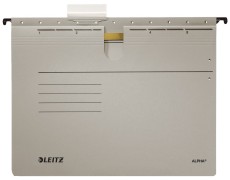 Leitz 1984 Hängehefter ALPHA® - kfm. Heftung, Pendarec-Karton, grau Hängehefter grau A4 320 mm