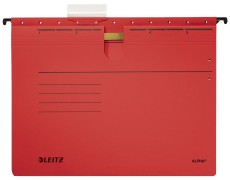 Leitz 1984 Hängehefter ALPHA® - kfm. Heftung, Pendarec-Karton, rot Hängehefter rot A4 320 mm