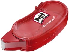 Pritt Kleberoller Mini - Einweg, 5 mm x 6 m, rot flexible Spitze Kleberoller permanent 6 m x 5 mm
