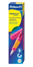 Pelikan® Schulfüller Pelikano® P68 Junior - Feder L, pink mit Namensschild Füllhalter pink L