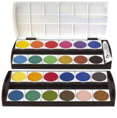 Geha Deckfarbkasten - 24 Farben + 1 Deckweiß Farbkasten 24 Farben + 1 Deckweiß
