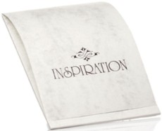 Rössler Papier Briefblock Inspiration - A4, 40 Blatt, grau marmora Design Briefblock Inspiration A4