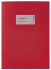 Herma 5502 Heftschoner Papier - A5, dunkelrot Hefthülle dunkelrot A5 15,2 cm 21,2 cm 100% Altpapier