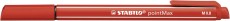 STABILO® Filzschreiber - pointMax - Einzelstift - karmin Faserschreiber karminrot ca. 0,8 mm