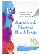 Oxford Zeichenblock - A3, 20 Blatt, 120 g/qm Zeichenblock A3 120 g/qm 20