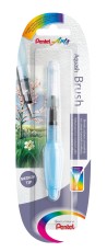 Pentel® Pinselstift AquashBrush - medium, flach, 10 ml Pinsel Formstabile Nylonhaarspitze medium