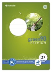 Staufen® green Heft LIN27 - A4, 16 Blatt, 90 g/qm, liniert mit Randlinien Heft A4 90 g/qm 16 Blatt