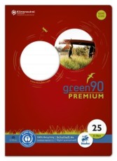 Staufen® green Heft LIN25 - A4, 32 Blatt, 90 g/qm, liniert mit Rand Heft 25: liniert mit Rand A4