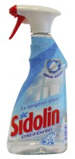 Sidolin Cristal Glasreiniger - 500 ml, Sprühdüse Glasreiniger 500 ml