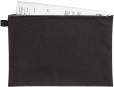 Veloflex® Bank- / Transporttasche - für A4, Stoff, schwarz Reißverschlusstasche schwarz Stoff
