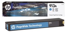 HP Original HP Tintenpatrone cyan (F6T77AE,913A,913AC,913ACYAN,NO913A,NO913AC,NO913ACYAN) Original