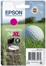 Epson Original Epson Tintenpatrone magenta High-Capacity (C13T34734010,T347340,34XL,T3473,T34734010)