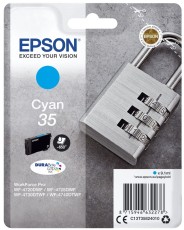 Epson Original Epson Tintenpatrone cyan (C13T35824010,T358240,35,T3582,T35824010) Original 9 cyan