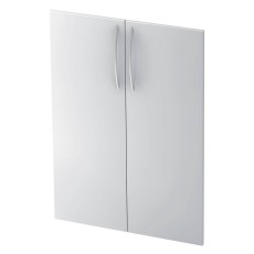 Hammerbacher Paar Türen - 3OH BM Weiß Einfache Selbstmontage Schranktüren weiß