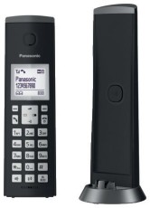Panasonic Telefon KX-TGK220GB - schnurloses, schwarz Telefon schwarz