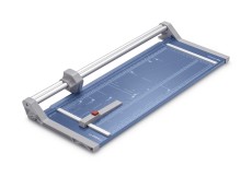 Dahle® Roll- & Schnitt-Schneidemaschine 554 - Schnittlänge 720 mm, A2, mit doppelter Führungsstange, blau