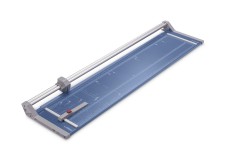 Dahle® Roll- & Schnitt-Schneidemaschine 558 - Schnittlänge 1300 mm, A0, mit doppelter Führungsstange, blau