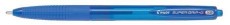 Pilot Druckkugelschreiber Super Grip G - XB 0,6 mm, blau gummierte Griffzone Kugelschreiber blau