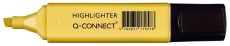 Q-Connect® Textmarker - ca. 2 - 5 mm, pastell gelb Textmarker pastell gelb ca. 2 - 5 mm