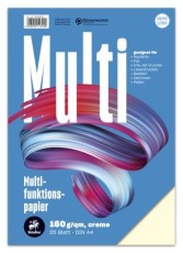 Staufen® Multifunktionspapier 7X PLUS - A4, 160 g/qm, creme, 25 Blatt Multifunktionspapier A4 creme