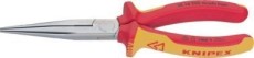 KNIPEX® Flachzange - 20 cm, gerade, rot/gelb Zange flach-rund
