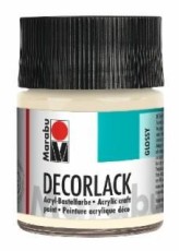 Marabu Decorlack Acryl - Elfenbein 271, 50 ml Decorlack elfenbein 50 ml