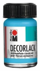 Marabu Decorlack Acryl - Hellblau 090, 15 ml Decorlack 15 ml hellblau