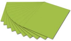 Folia Tonpapier - A4, maigrün Mindestabnahmemenge - 100 Blatt Tonpapier maigrün 21 x 29,7 cm