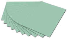 Folia Tonpapier - A4, mint Mindestabnahmemenge - 100 Blatt Tonpapier mint 21 x 29,7 cm 130 g/qm