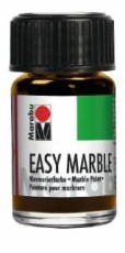 Marabu easy marble - Gold 084, 15 ml Marmorierfarbe gold 15 ml Wetterfest & Lichtbeständig