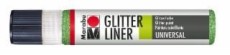 Marabu Glitter-Liner - Kiwi 561, 25 ml Glitter-Liner Kiwi auf Wasserbasis 25 ml