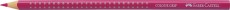 FABER-CASTELL Buntstift Colour GRIP - fuchsia ergonomische Dreikantform mit Namensfeld Farbstift