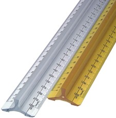 KUM® Lineal Plastik mit Griff - 30 cm Plastiklineal 30 cm mm und ½ mm Teilung Kunststoff glasklar