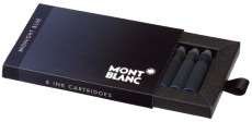 Montblanc® Tintenpatrone - 8 Stück, midnight blue Tintenpatrone blau schwarz 8 Patronen
