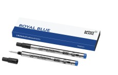 Montblanc® Tintenrollermine LeGrand - M, royal blue Mindestabnahmemenge 2 Stück Tintenrollermine M