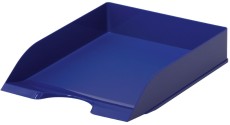 Durable Briefablageschale BASIC - A4 bis C4, blau Mindestabnahmemenge = 6 Stück. Briefablage 253 mm