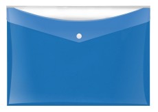 Veloflex® Dokumentenhülle VELOCOLOR® - A4 glänzend blau Sammeltasche A4 23,5 x 33,5 x 0,25 cm