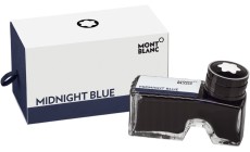 Montblanc® Tinte - 60 ml Glasflacon, midnight blue Tinte blau schwarz 60 ml Glasflacon