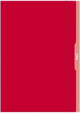 RNK Verlag Gummizugmappe - A3, rot Sammelmappe rot A3 Gummizug und 3 Klappen 310 mm 440 mm