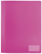 Herma Schnellhefter - A4, PP, transluzent pink Mindestabnahmemenge = 3 Stück. Schnellhefter pink A4