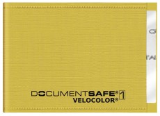 Veloflex® Ausweishülle Document Safe® VELOCOLOR® - 90 x 63 mm, PP, gelb Ausweishülle 90 x 63 mm